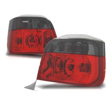 FEUX ARRIÈRE BMW E36 TOURING 90-99 ROUGE FUMÉ LEX, Verzenden
