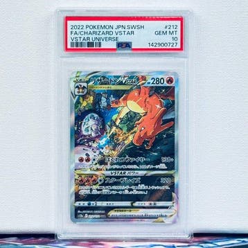 Pokémon Graded card - CHARIZARD 212 - Pokémon - PSA 10