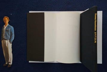 Boekenweek; Thomas Rosenboom - Spitzen (in zwart linnen