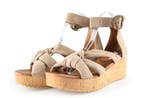 Omoda Sandalen in maat 39 Beige, Verzenden, Beige, Omoda, Sandalen of Muiltjes