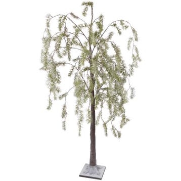 Treurwilg met kerstverlichting - voor buiten - Ø 70 x 150 cm, Diversen, Verzenden, Nieuw