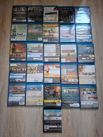 Collection of 25 Blu-ray Movies + 1 Ultra HD 4K Movie