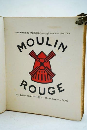 Henry-Jacques / Van Houten - Moulin Rouge - 1925
