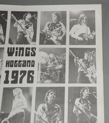 Beatles, Paul McCartney & Wings - Promotieposter Holland, Nieuw in verpakking