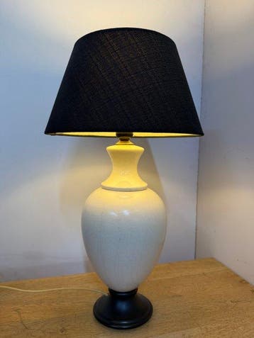 Vaas gemonteerde lamp - Keramiek - Kruiklamp, Antiquités & Art