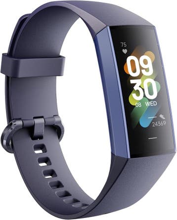 Fitness Smartwatch AMOLED | Straffe Retour Deal | Snel be..., Handtassen en Accessoires, Findtime, Verzenden, Hartslag, Zo goed als nieuw