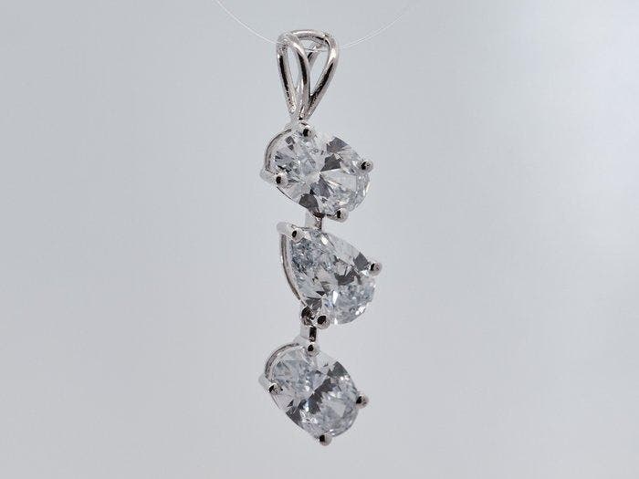 Sans prix de réserve - Pendentif - 14 carats Or blanc -, Bijoux, Sacs & Beauté, Bijoux anciens