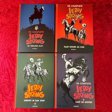 Jerry Spring 1 t/m 4 - Complete reeks HC Integraal - 4 Album, Nieuw