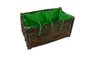 Plantenbak wilg 60x30x30 cm, Verzenden