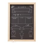 Mijlpaal Bord Baby 30cm, Verzenden, Nieuw