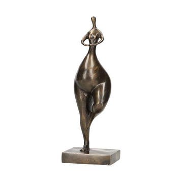 Beeldje - An abstract Ballerina - Brons, Antiek en Kunst