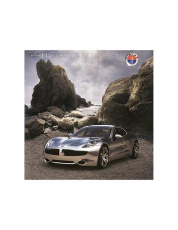 2009 FISKER KARMA BROCHURE ENGELS, Nieuw