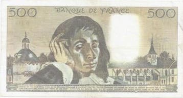 France Fay 71/25 500 Francs Pascal 02/07/1981 D 142 Ss Pi..., Verzenden, België