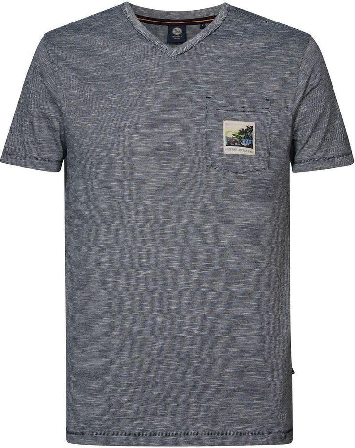 Petrol T-Shirt Whimsical Blauw maat Maat 48/50 (M) Heren, Vêtements | Hommes, T-shirts, Envoi