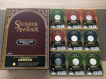 France. 10 Euro 2026 Le Seigneur des Anneaux (9 coins +