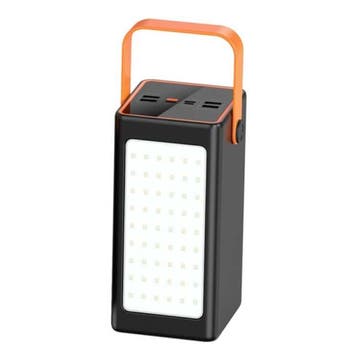 100.000mAh Powerbank met 4 Poorten - 66W Ingebouwde Zaklamp, Verzenden