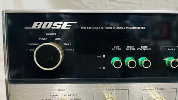 Bose - 4401 - 4 canaux / Quadraphonique Préamplificateur à