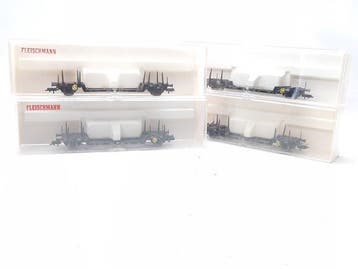 Fleischmann H0 - 5218 - Wagon de marchandises pour trains, Nieuw