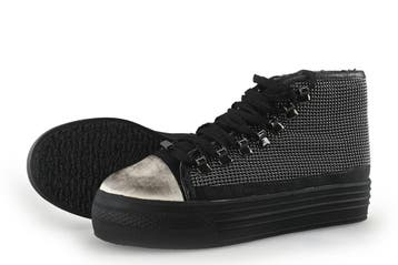 La Strada Sneakers in maat 39 Zwart, Verzenden, Zwart, La Strada, Sneakers