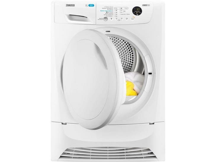 Zanussi ZDP7203P - Condensdroger - 7 kg - Reverserende, Elektronische apparatuur, Droogkasten, Zo goed als nieuw, Verzenden