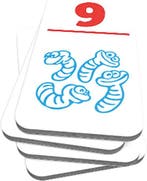 Regenwormen Junior (A13) Dobbelspel 8719214421601, Verzenden, Zo goed als nieuw