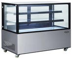 Koelvitrine | 470L | Zwart/Grijs | +2°C/+8°C | 3 Schappen |, Verzenden