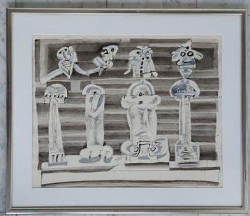 Lucebert (1924-1994) - Statuten en hun kinderen, Antiek en Kunst
