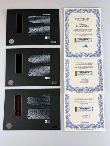 The Godfather – Extremely rare Trilogy Set of 3 Mounted 35mm, Verzamelen, Nieuw