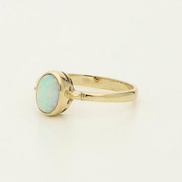 Sans prix de réserve - Bague - 14 carats Or jaune - 0.42ct., Nieuw