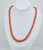 Bloedkoraal - 18 karaat - Geel goud - Halsketting - CORALLO