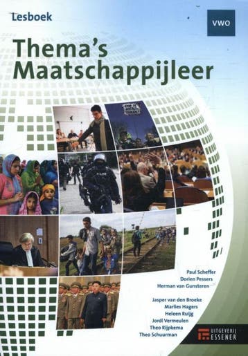 Themas Maatschappijleer voor VWO 9789086742400, Verzenden, Gelezen, Herman van Gunsteren