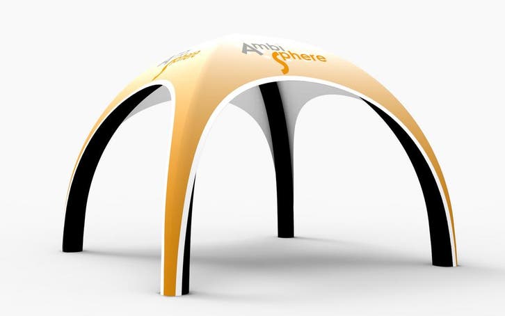 Ambisphere | Ambi Air 7x7m - Opblaasbare tent, Tuin en Terras, Partytenten, Partytent, Nieuw