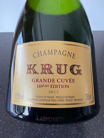 Krug, Grande Cuvee 169 edt. - Champagne - 1 Bouteille (0,75