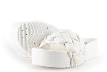 Colors of California Slippers in maat 41 Wit, Slippers, Verzenden, Wit, Zo goed als nieuw