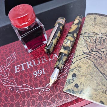 Stipula - Limited Edition Etruria 991 - 18k gold nib (M) -, Nieuw