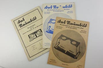 Otto Schönstein - „Das Raumbild“ historische deutsche, Nieuw