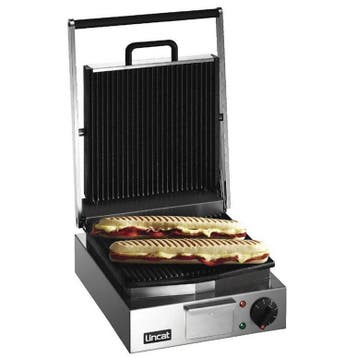 Contact-/Paninigrill | LYNX400 | Enkel | Gegroefd Oppervlak, Verzenden, Nieuw in verpakking