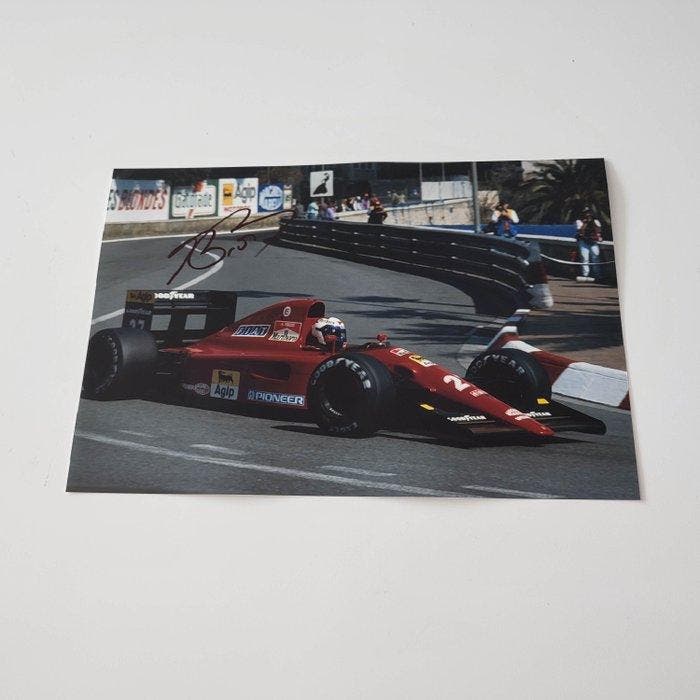 Ferrari - Monaco Grand Prix - Alain Prost - 1991 - Foto, Collections, Marques automobiles, Motos & Formules 1