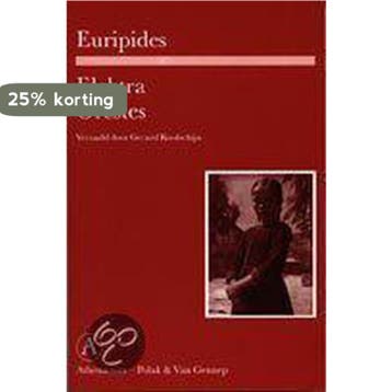 Elektra ; Orestes / Baskerville serie 9789025311254, Boeken, Verzenden, Gelezen, Euripides