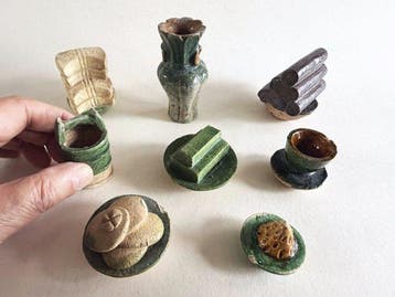 Chinois antique, dynastie Ming Poterie Funerary model, Antiquités & Art