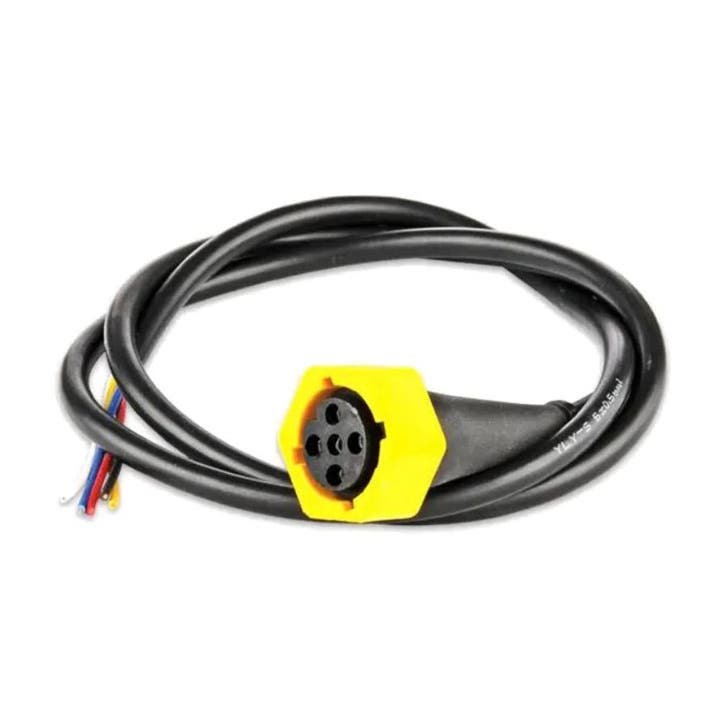 Kabel 5-Polige Bajonet Connector Geel Links 1 Meter, Autos : Pièces & Accessoires, Électronique & Câbles, Enlèvement ou Envoi