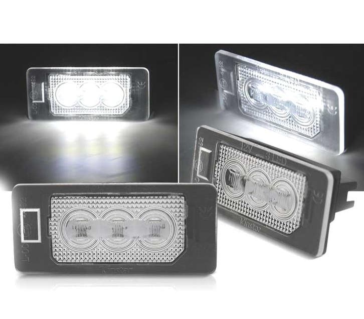 Éclairage Plaque D´immatriculation Pour Volkswagen Vw Golf V, Auto-onderdelen, Verlichting, Verzenden