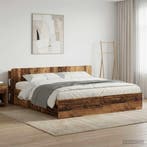 vidaXL Hoofdeinde Kast met opslag Oud hout Bewerkt hout, Verzenden, Nieuw