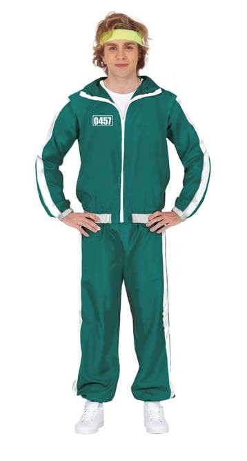 Trainingspak Squid Cijfers Heren Groen, Verzenden