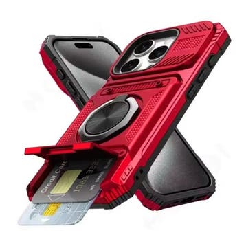 iPhone 11 Pro Max - Card Slot Hoesje met Kickstand - Grip, Verzenden, Nieuw