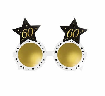 Bril 60 Jaar Sterren, Hobby en Vrije tijd, Verzenden, Nieuw