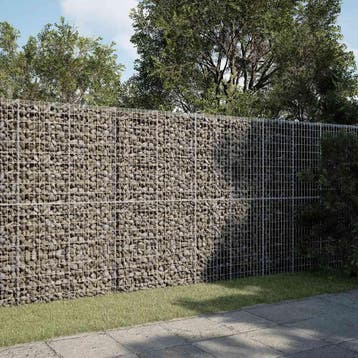 vidaXL Schanskorf 300x50x200 cm gegalvaniseerd ijzer, Tuin en Terras, Verzenden, Nieuw