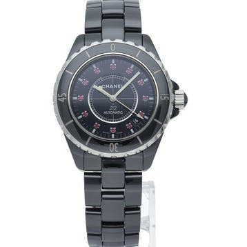 Chanel - J12 Watch 1.5 12P Ruby Automatic - H1635 - Homme -, Nieuw