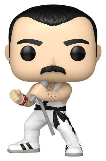 Queen POP! Rocks Vinyl Figure Freddie Mercury (white singlet, Ophalen of Verzenden, Nieuw
