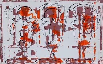 Gustav Schiffmacher - Untitled 2330 - XXL, Antiek en Kunst